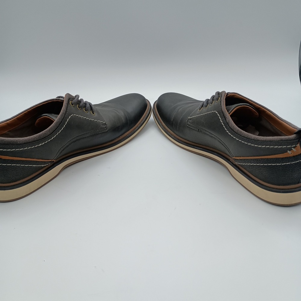 JF J. Ferrar Bender Mens Oxford‎ Shoes Gray Dress Casual Lace Up 8.5 M - Picture 6 of 9